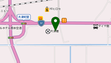 [EV](株)ザザホラヤ ビッグエムワン 熊本大津店の地図画像