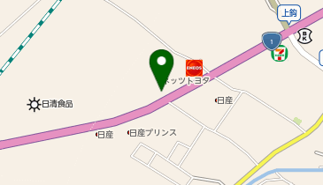 [EV](株)滋賀トヨタ 国道1号栗東店の地図画像