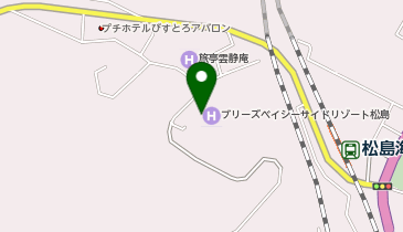[EV]ブリーズベイホテル(株) ブリーズベイ シーサイドリゾート松島の地図画像