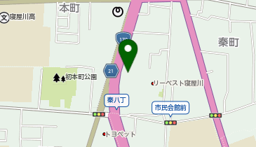 [EV]ニトリ寝屋川店 (平面P)の地図画像