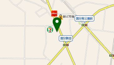 [EV]セブンイレブン国分湊店の地図画像