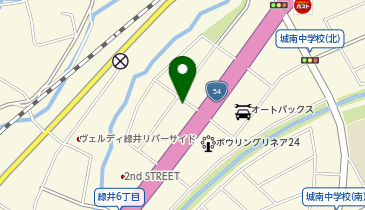 [EV]広島クライスラー(株) Jeep広島の地図画像