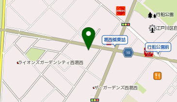 [EV]双日オートグループ東京(株) MINI 江戸川の地図画像