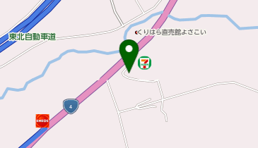 [EV]セブンイレブン築館インター店の地図画像