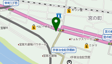 [EV](株)パワーエックス Hanshin BMW 宝塚支店の地図画像