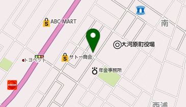 [EV]ツルハドラッグ 大河原新南店の地図画像