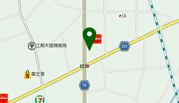 [EV](株)アスクラフト ENEOS 江刺ふるさと市場前SSの地図画像