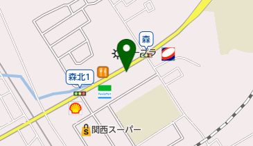 [EV]大阪トヨタNorth(株) 交野店の地図画像