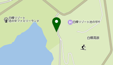 [EV](株)池の平ホテル&リゾーツ 池の平レイクサイドプラザの地図画像