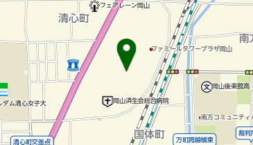 [EV]岡山済生会総合病院 (立体P 1階)の地図画像