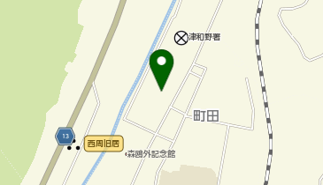 [EV]キヌヤ津和野店の地図画像