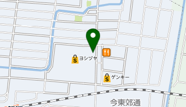 [EV](株)義津屋 ヨシヅヤ JR蟹江駅前店 (立体P 3階)の地図画像