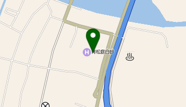 [EV]九十九里浜白子温泉 青松庭白砂の地図画像