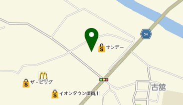 [EV]サンデー須賀川店の地図画像