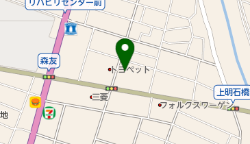 [EV]兵庫トヨタ自動車(株) 明石店の地図画像