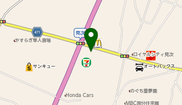 [EV]セブンイレブン隼人見次店の地図画像