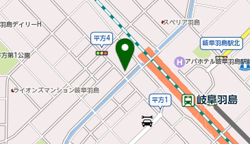 [EV]東洋産業(株) 東洋パーキング羽島駅南第2の地図画像