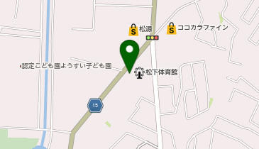 [EV]和歌山市 松下体育館の地図画像