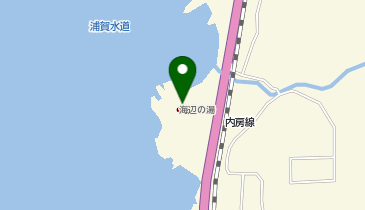 [EV]天然温泉 海辺の湯の地図画像
