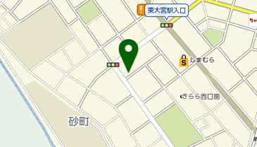 [EV](株)富士薬品 ドラッグセイムス東大宮西口店の地図画像