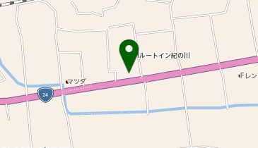 [EV]ルートインジャパン(株) ホテル ルートイン紀の川の地図画像