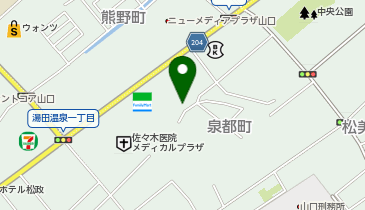 [EV]ルートインジャパン(株) ホテル ルートイン山口 湯田温泉 (立体P 1階)の地図画像