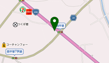 [EV]ばんどう太郎 つくば学園店の地図画像