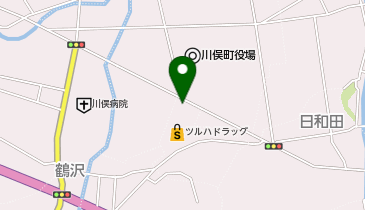 [EV]ツルハドラッグ 川俣中央店の地図画像