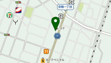 [EV]福島トヨタ自動車(株) 郡山安積店の地図画像