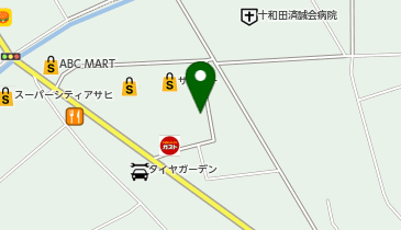 [EV]サンデー十和田店の地図画像