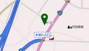 [EV]福島トヨタ自動車(株) くるまックス本宮店の地図画像