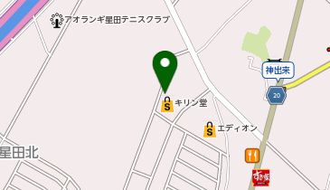 [EV](株)キリン堂ホールディングス キリン堂 交野星田店の地図画像