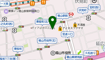 [EV]Decarbo.(株)・Eneliver(株) ホテル1-2-3福山の地図画像