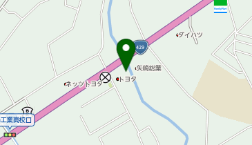 [EV]岡山トヨタ自動車(株) 倉敷店の地図画像