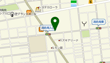 [EV]埼玉県 南児童相談所 敷地の地図画像