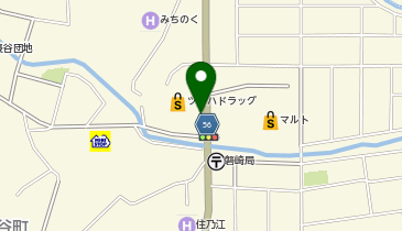 [EV]ツルハドラッグ いわき下湯長谷店の地図画像