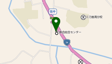 [EV]雲南市 掛合総合センターの地図画像