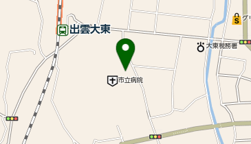 [EV]雲南市立病院の地図画像