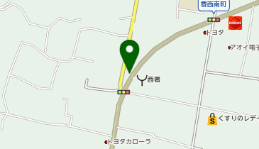 [EV](株)パワーエックス MINI 高松の地図画像