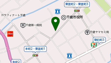 [EV]千歳市庁舎 駐車場の地図画像