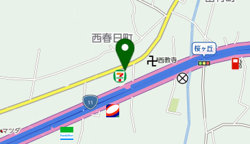 [EV]高橋石油(株) ENEOS 勅使SSの地図画像