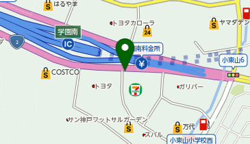 [EV]伊丹産業(株) ENEOS セルフ神戸学園南インターSSの地図画像