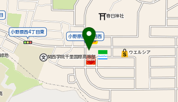 [EV](株)ENEOSモビリニア北関西支店 ENEOS Dr.Drive セルフ箕面小野原店の地図画像