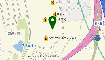 [EV](株)イズミ ゆめモール下関の地図画像
