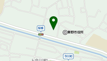 [EV]秦野市 市役所 西庁舎の地図画像