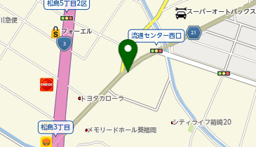 [EV]福岡トヨタ自動車(株) 流通センター店の地図画像