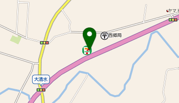 [EV]セブンイレブン白河インター店の地図画像