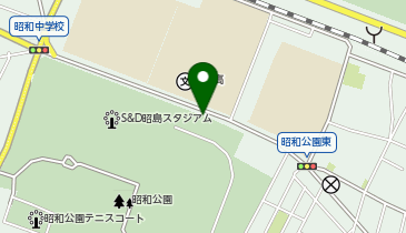 [EV]昭島市 昭和公園 (立体P 2階)の地図画像