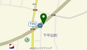 [EV]フライングガーデン下平出店の地図画像