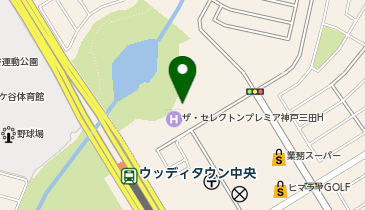 [EV]ザ・セレクトンプレミア神戸三田ホテルの地図画像